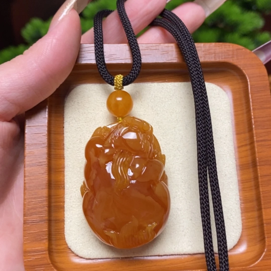 【闪购商品】蜜蜡颈饰未镶嵌项链
