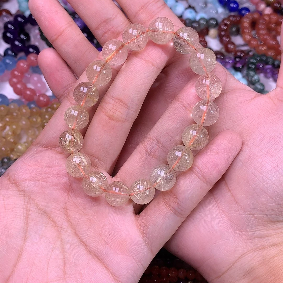 手链未镶嵌水晶你****a高高品金发12