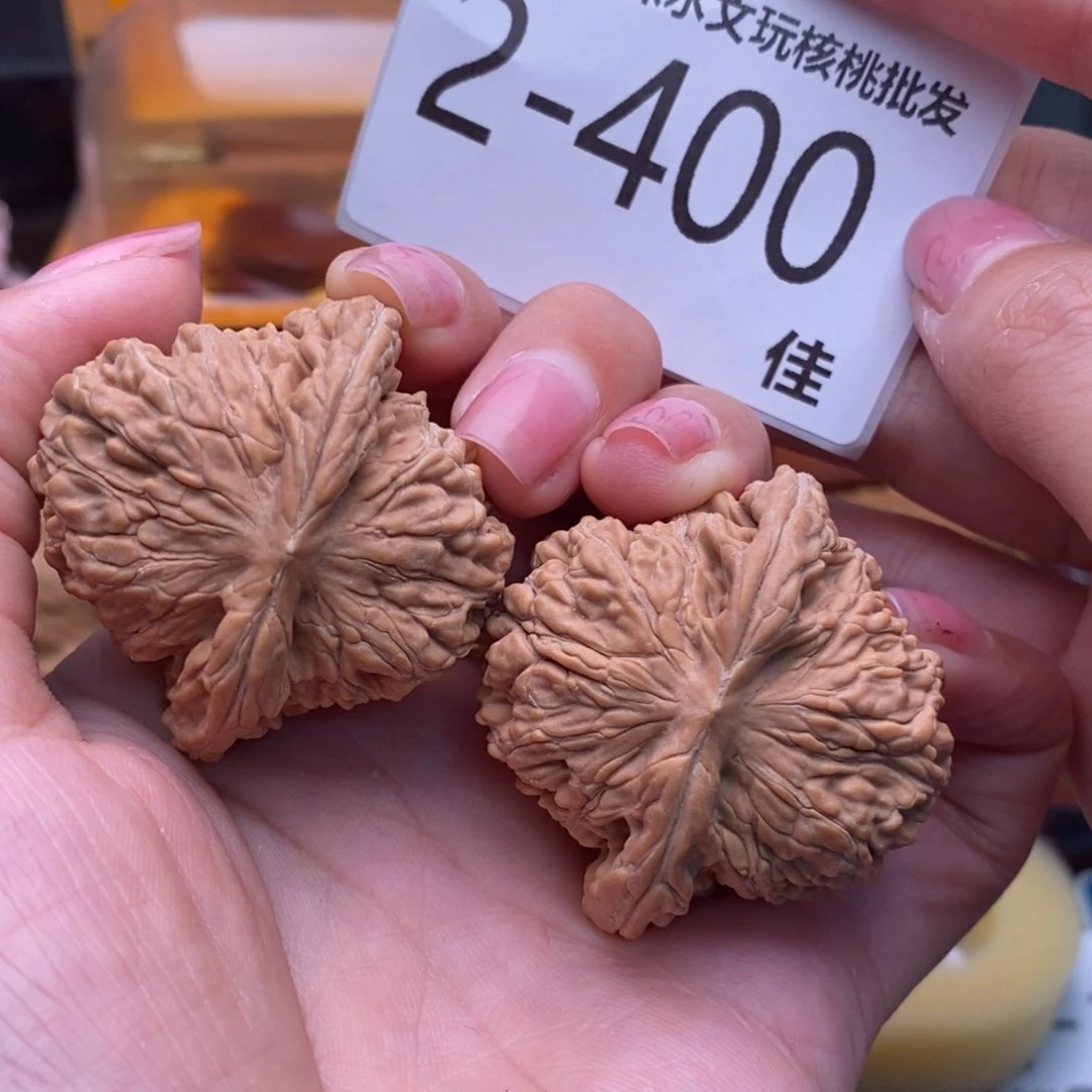 文玩核桃把件42四座楼