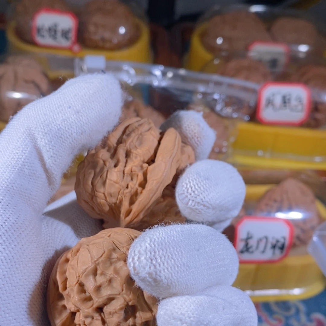 吊坠文玩核桃故***。甲骨