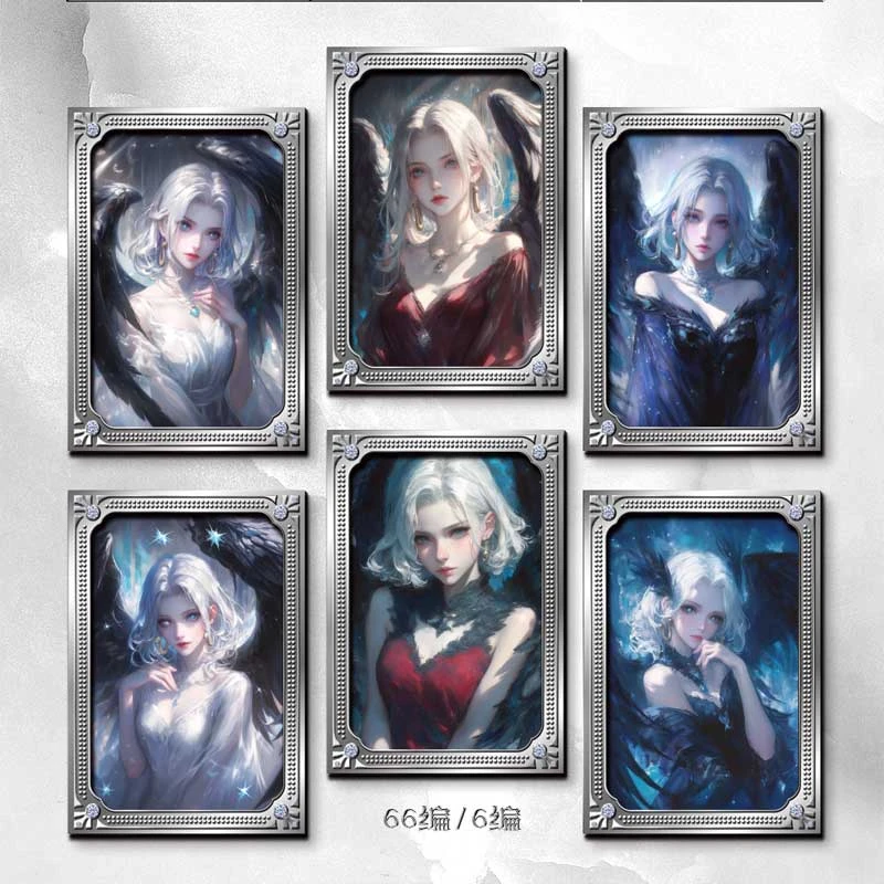 神渎烬雪文创二次元动漫整盒拆卡直播潮玩创意卡片
