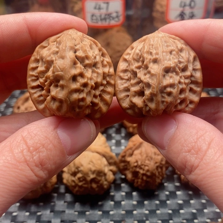 吊坠文玩核桃34野狼