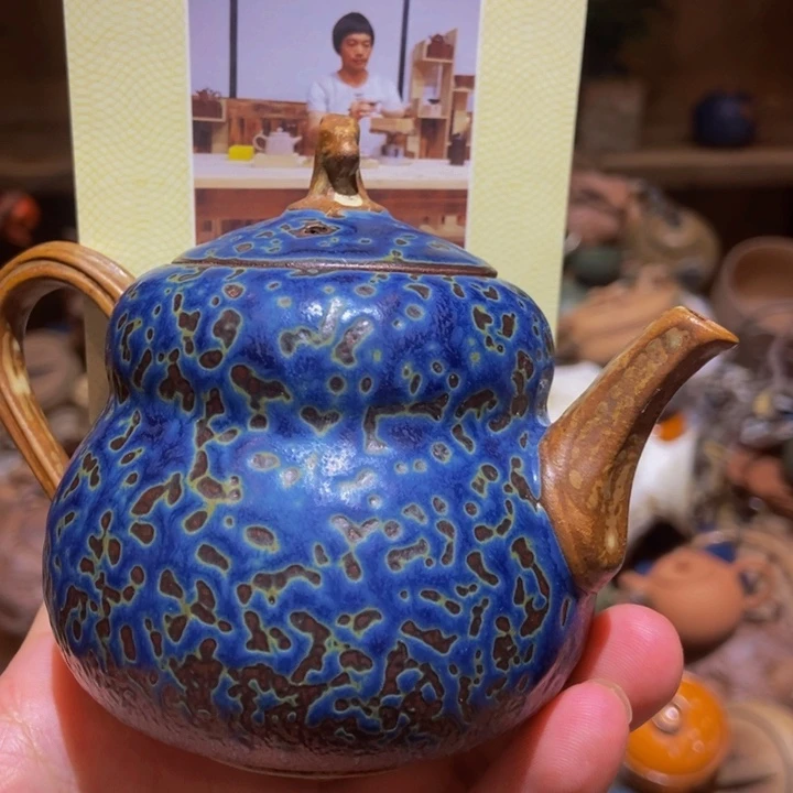 柴烧老岩泥高端茶器