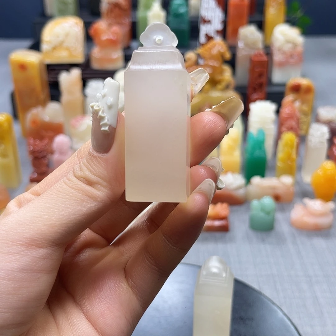 寿山石印石q****柒包邮包刻9360