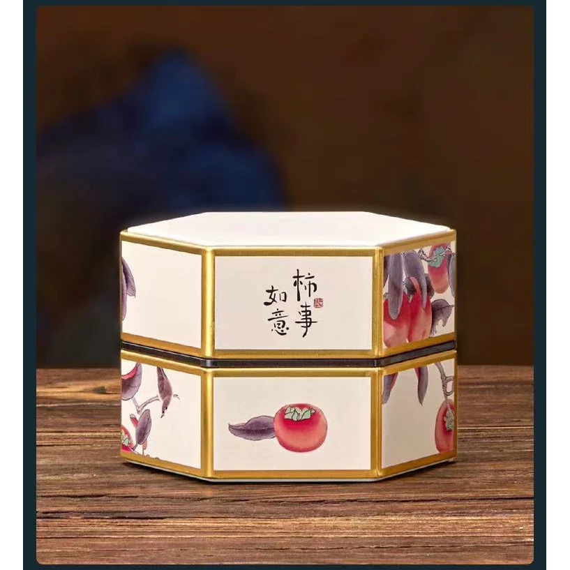 六角铁盒盘香香薰 1305