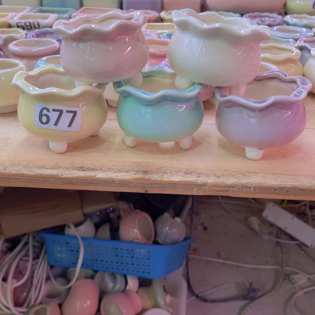 陶瓷花盆当场凑满12包邮