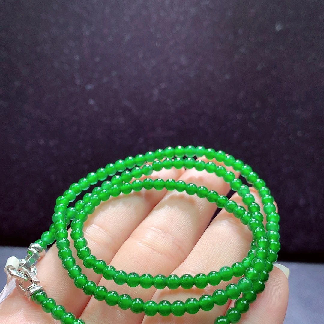 翡翠手链未镶嵌项链