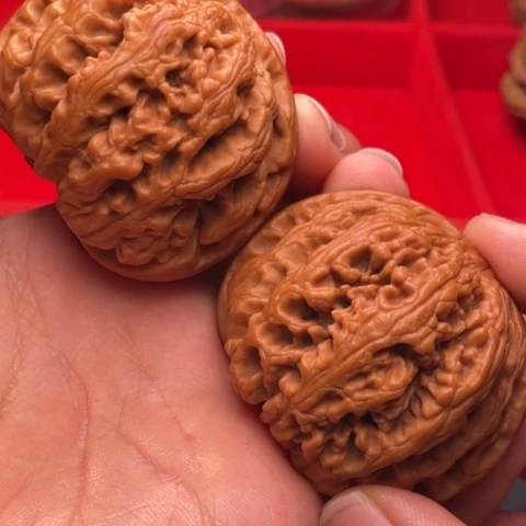 文玩核桃把件秦岭山脉核桃