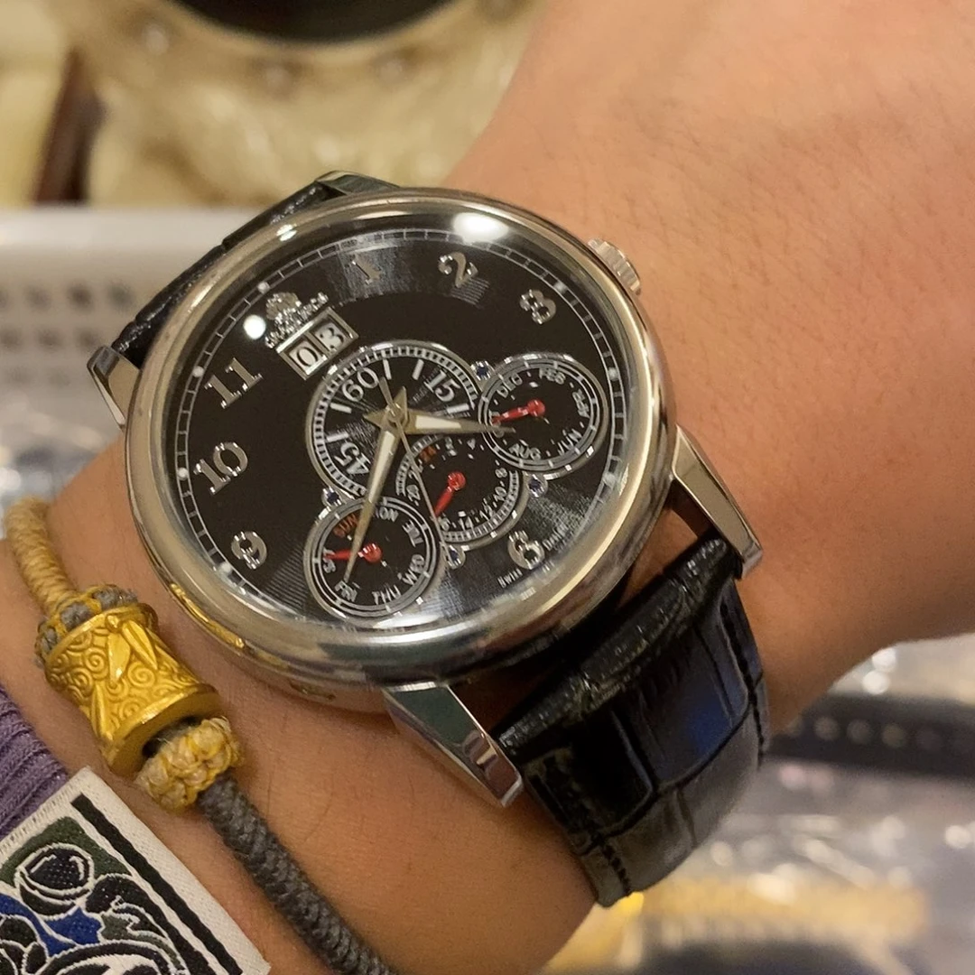 胶带意大利莲花全自动机械表