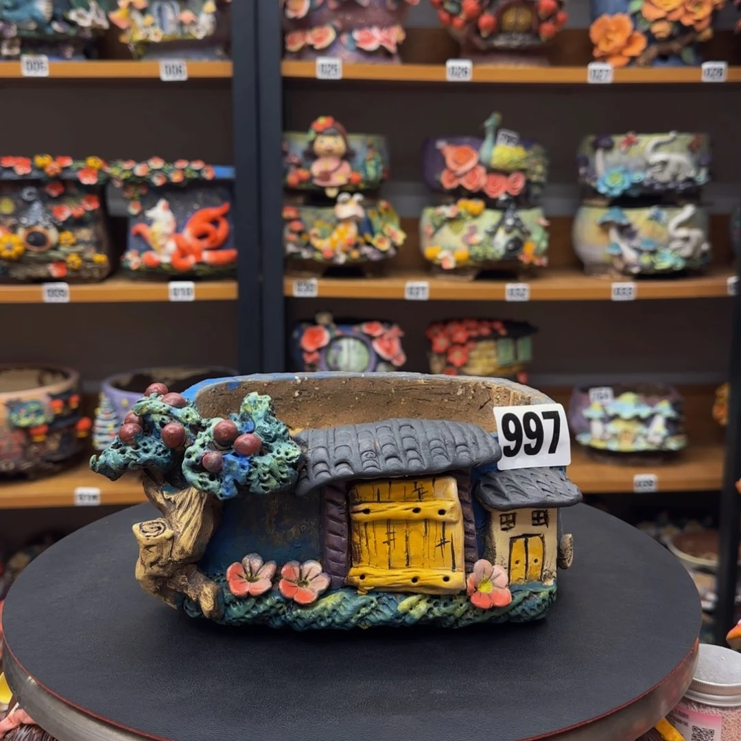 【闪购商品】粗陶手捏