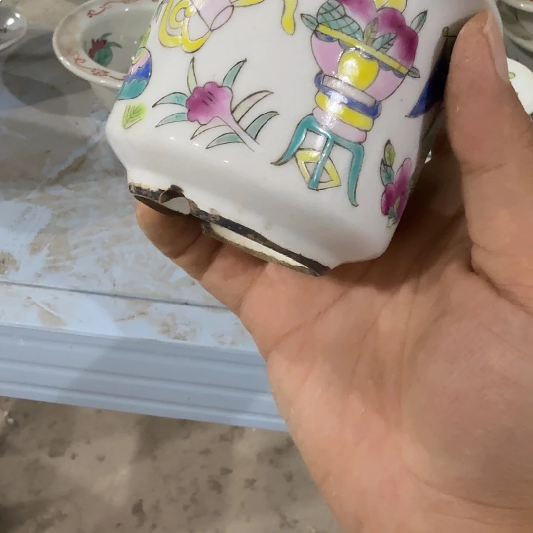 瓷片摆件等方式在不同部位