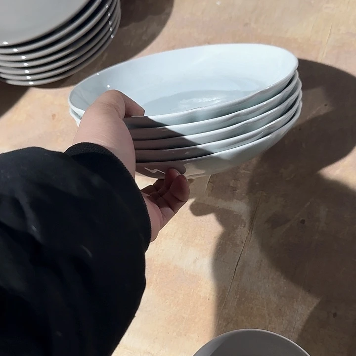 瓷5 个   8 英寸 深盘