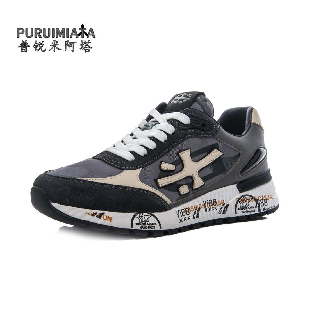 2025运动风透气舒适秋季时尚休闲鞋百搭潮鞋流男士秋冬季25105-6
