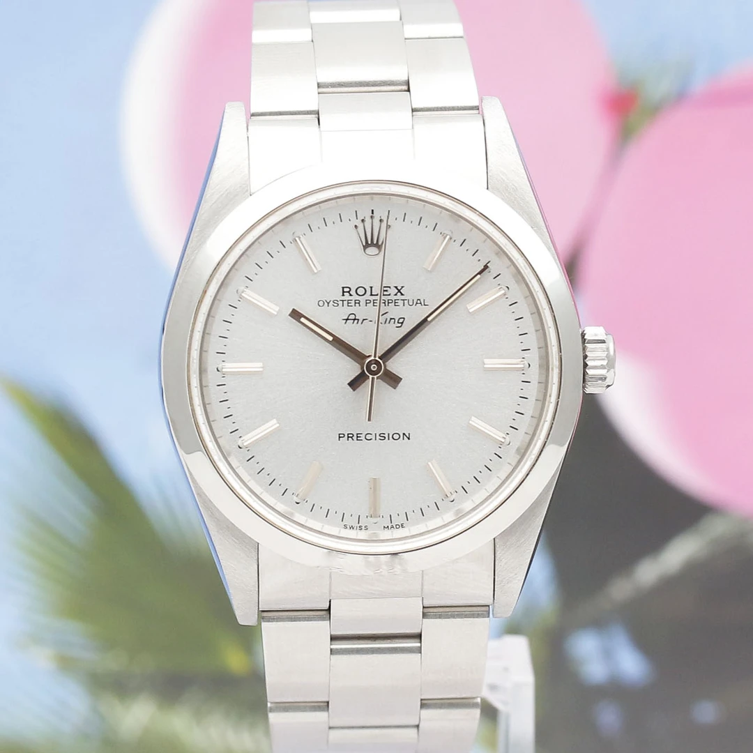 95新 Rolex/劳力士 空中霸王系列14000M/34mm/精钢/单表