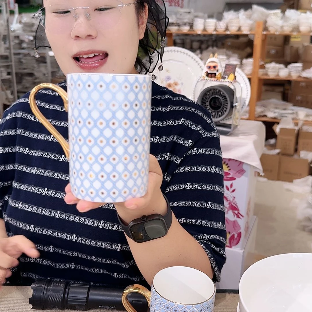 骨瓷高骨马克杯1只