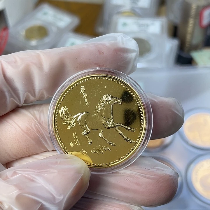 其他普通金属90年生肖马 镀金