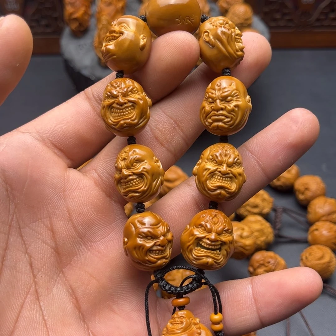 手串橄榄核小恶僧