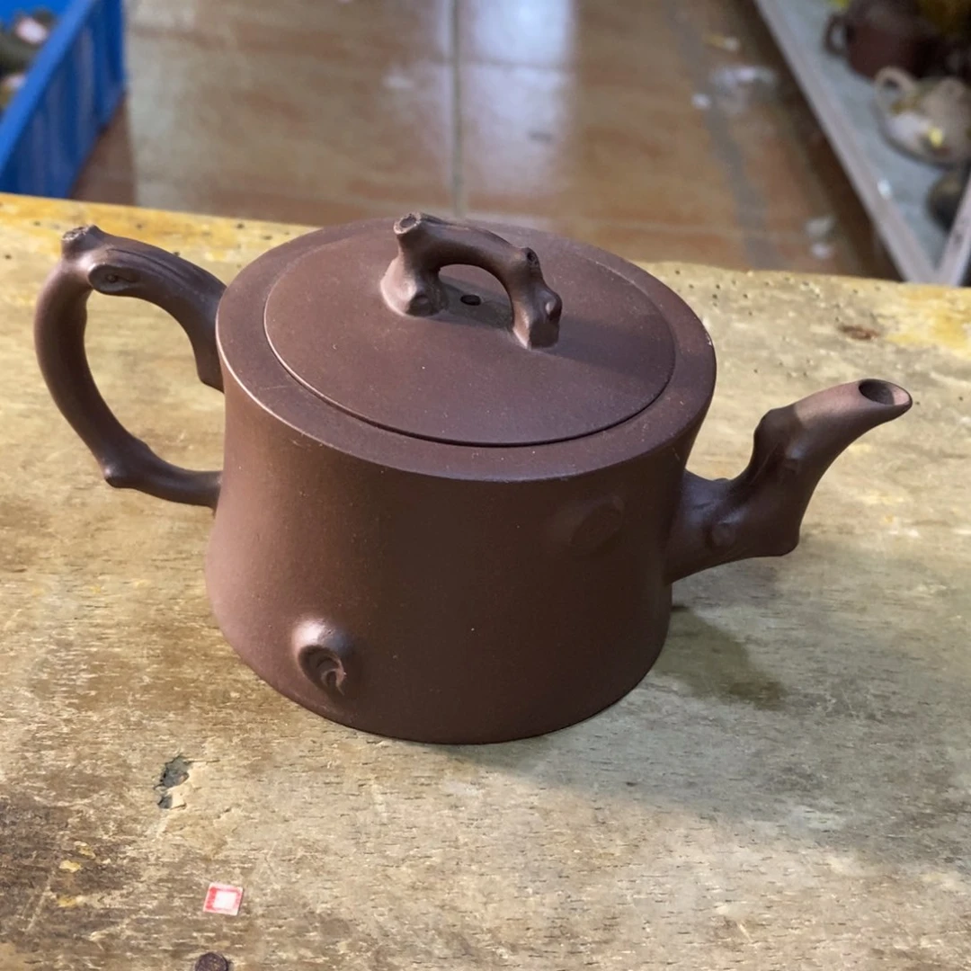 茶壶紫泥原矿手工166
