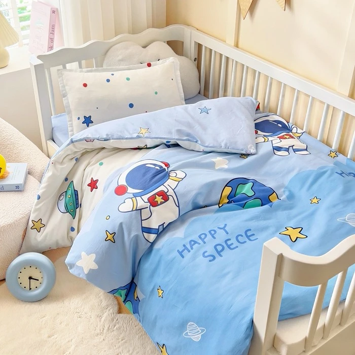 【漫思源】2025秋冬新款 幼儿园床上三件套全棉透气套件必备