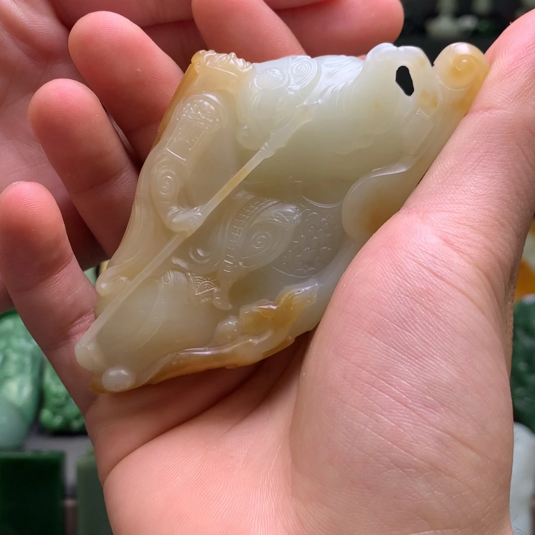 和田玉摆件未镶嵌