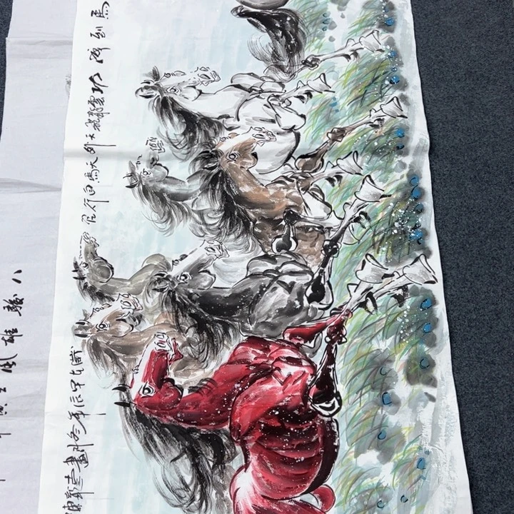 国画纯手绘作品欣赏图