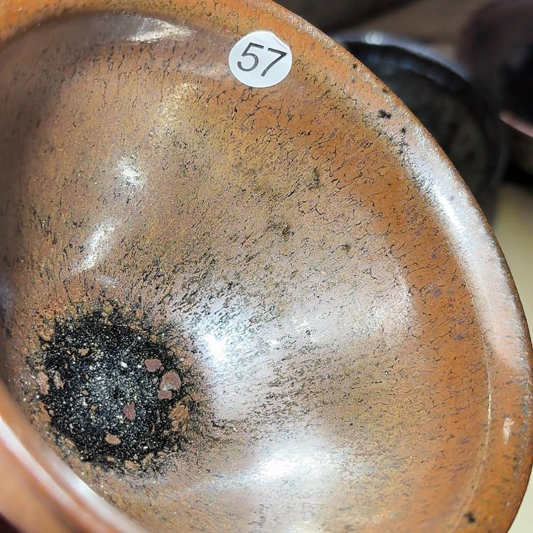 茶盏义兴龙窑建盏57微瑕