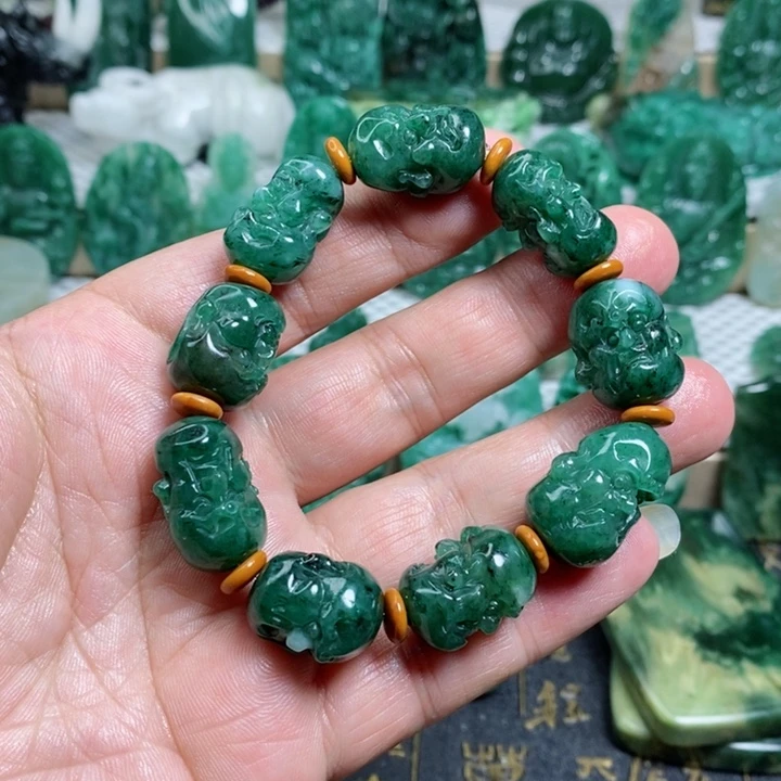 未镶嵌独山玉颈饰如****～