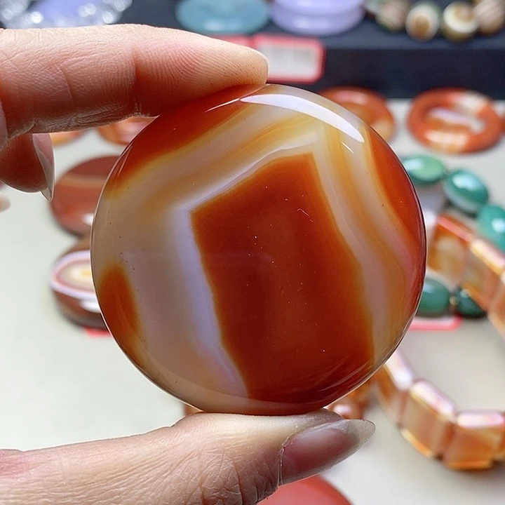 玛瑙/玉髓吊坠(不含链)未镶嵌诠**然