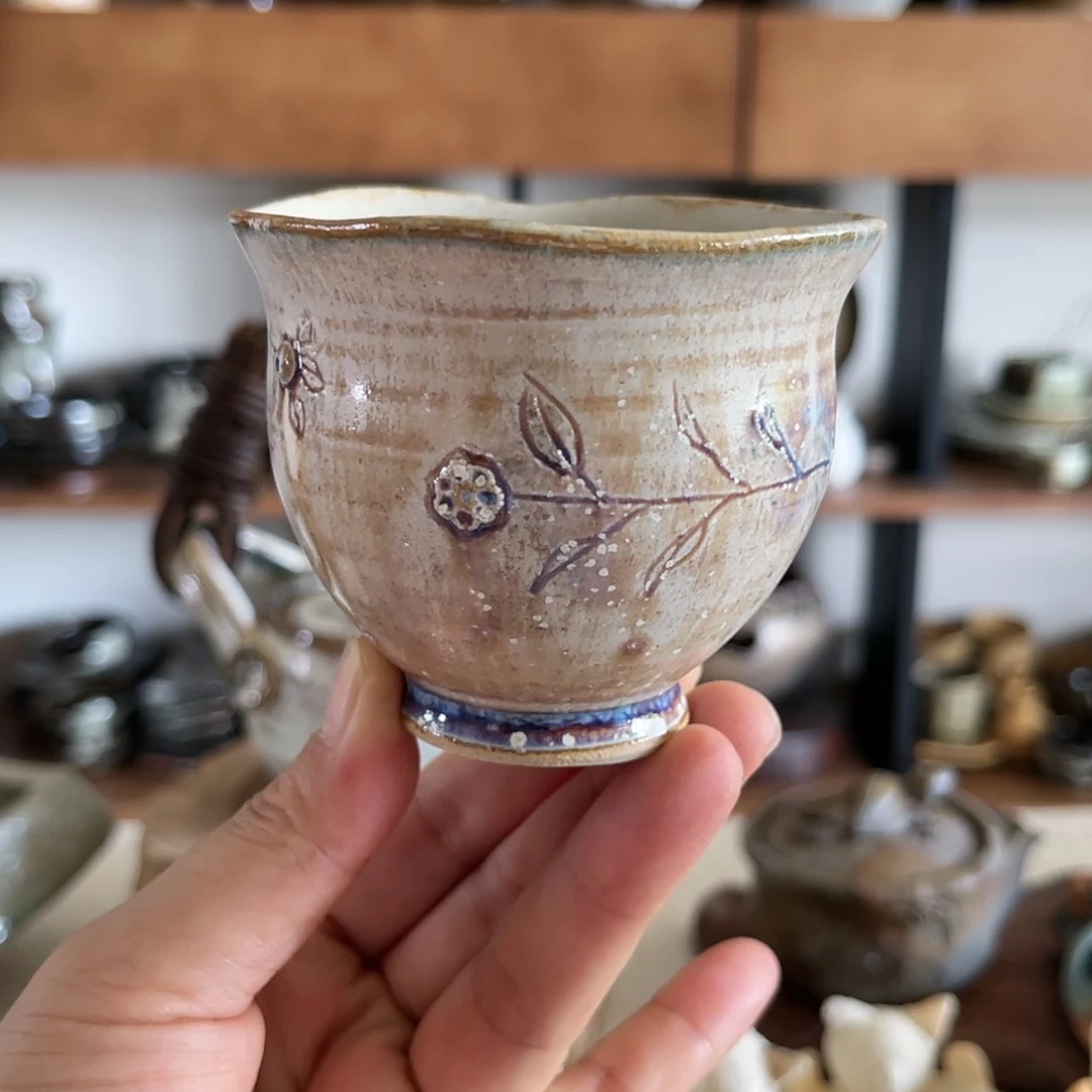 【闪购商品】瓷片茶杯好看好看好看好看