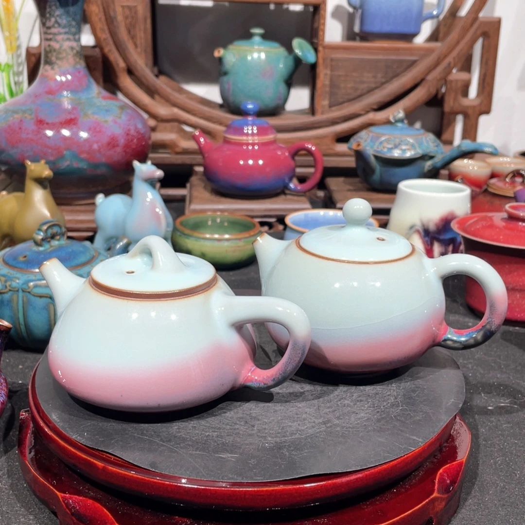 中国神后钧瓷茶器