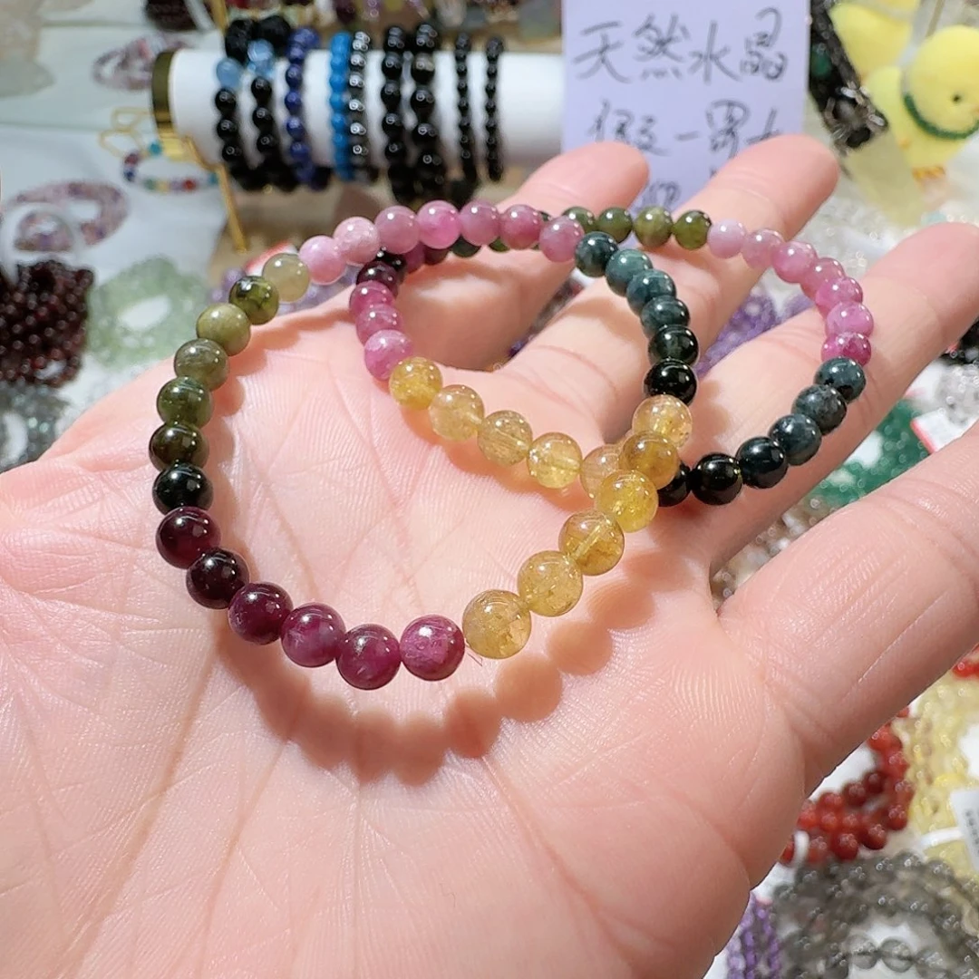 水晶手链未镶嵌碧玺