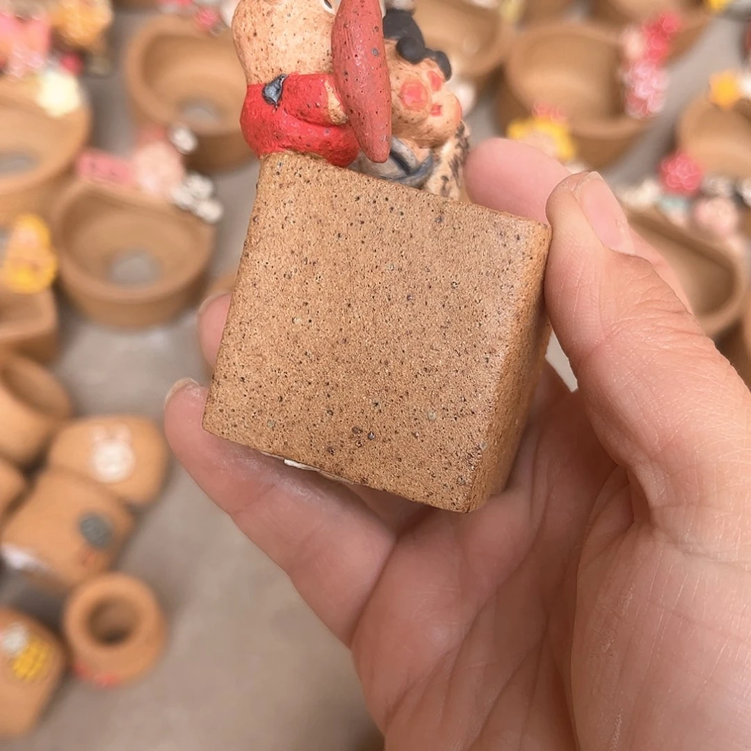 泥塑怪*古镇炻陶瑕疵