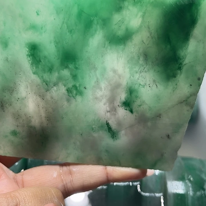 定制石英质玉（非洲翠）定制天然非洲翠手镯