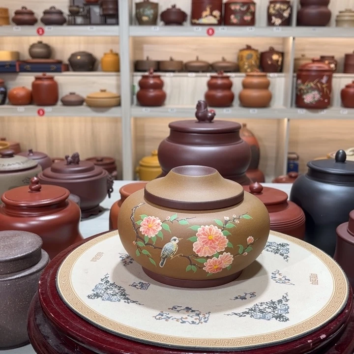 紫砂茶叶罐茶叶罐