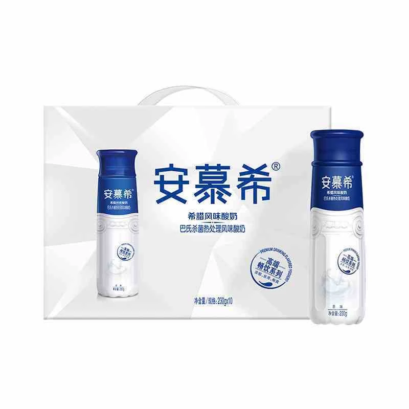 9月伊利安慕希高端原味230g*10瓶装风味营养早餐伴侣整箱