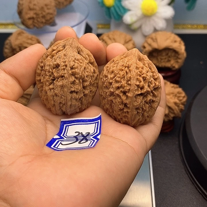 把件文玩核桃36大蒜头