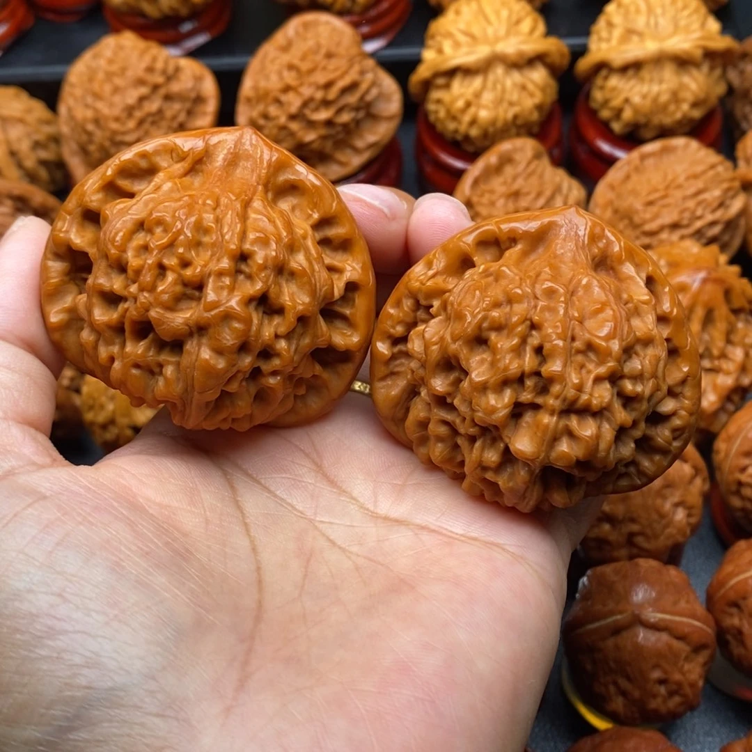 文玩核桃把件51官帽