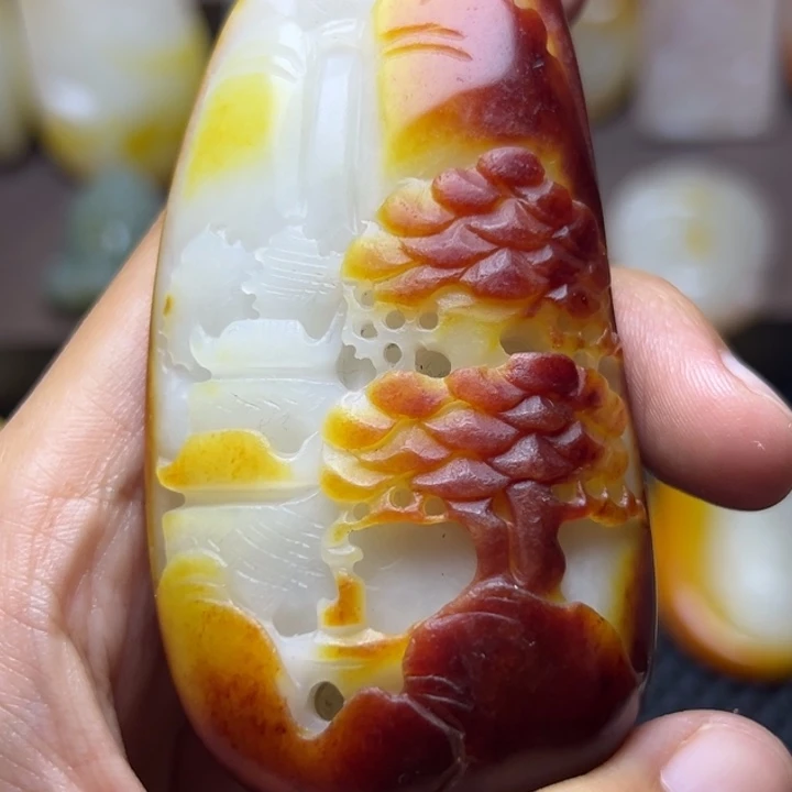 颈饰未镶嵌和田玉
