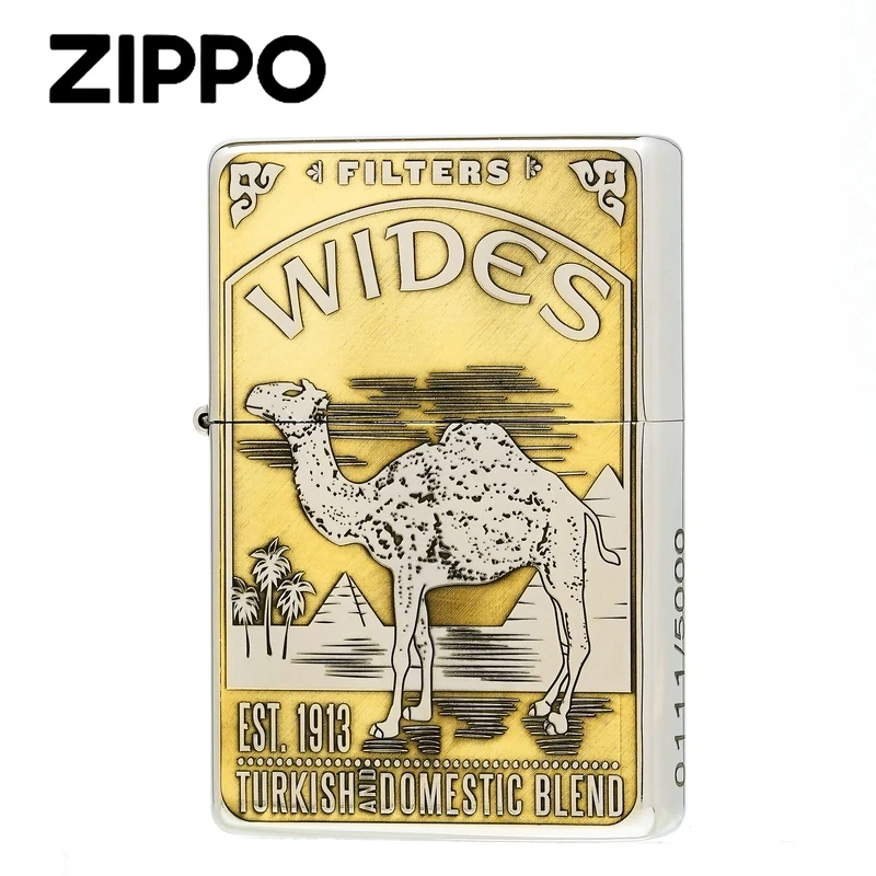 ZIPPO打火机/金冰双色【1937骆驼】男士防风打火机【达人专属】