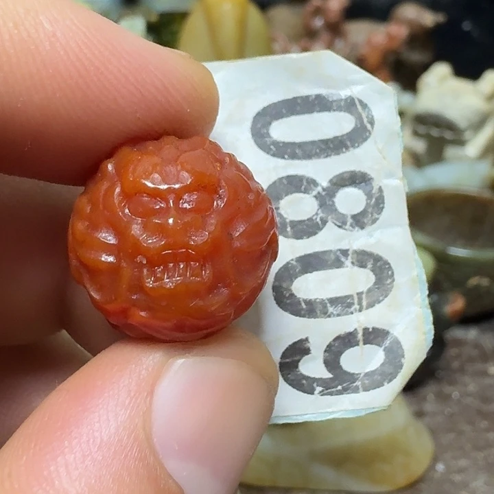 H***雨玛瑙/玉髓颈饰未镶嵌