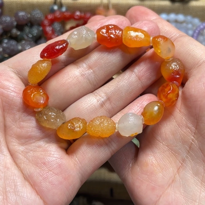 玛瑙/玉髓合金手链