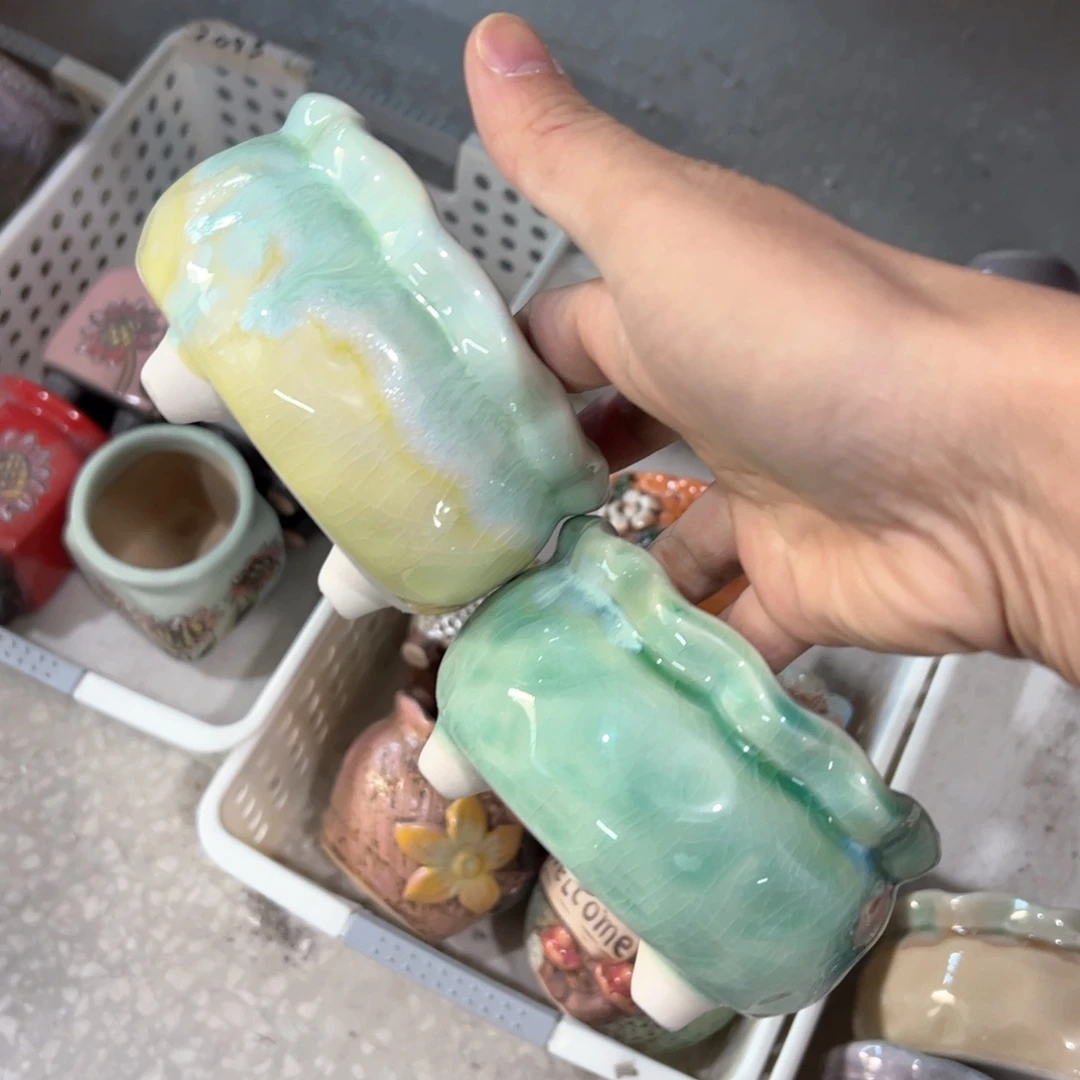 陶瓷多肉小花盆@@