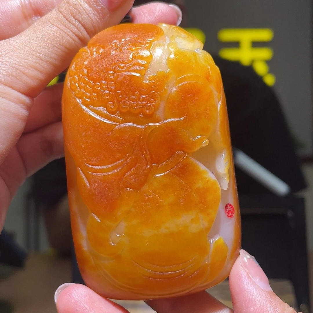 和田玉未镶嵌颈饰d2