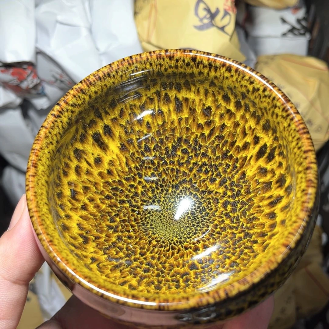 茶盏建盏手握泡茶主人杯
