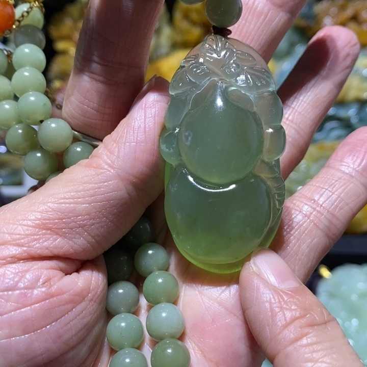 岫玉岫玉吊坠未镶嵌