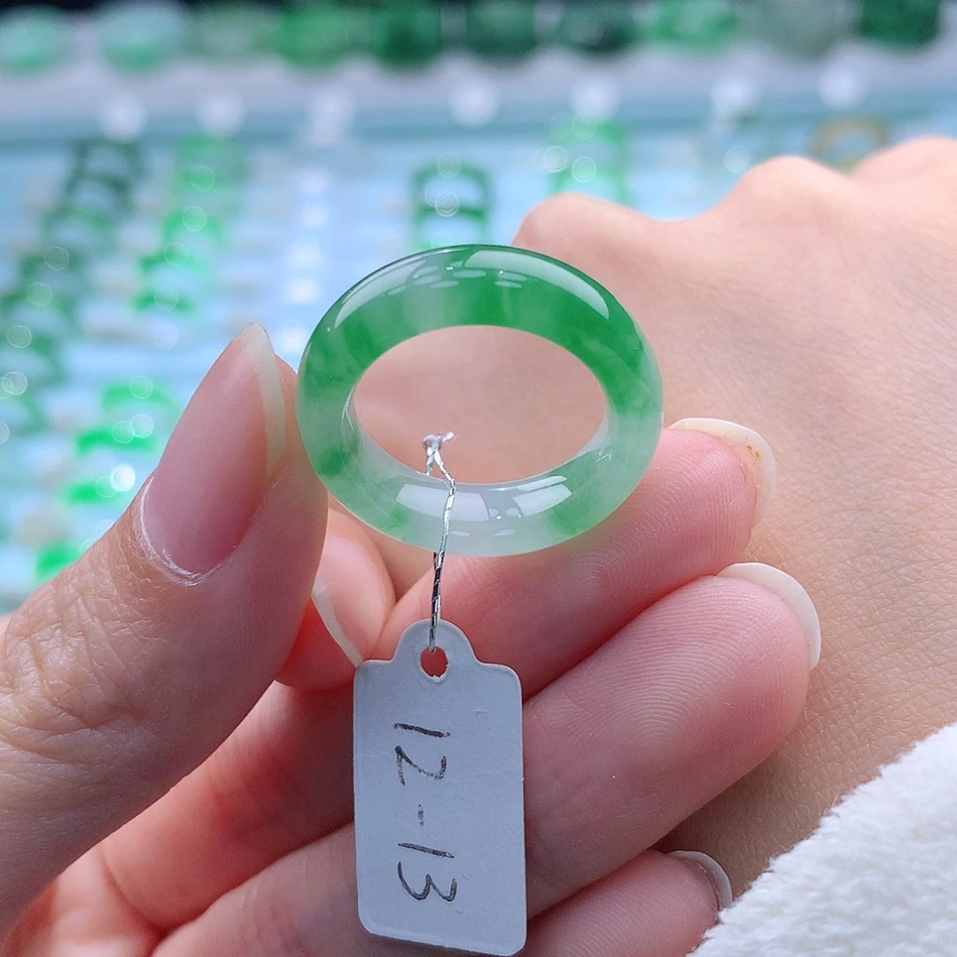 未镶嵌戒指翡翠A货缅甸翡翠