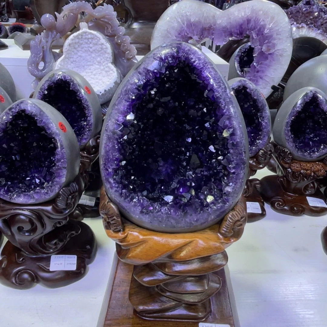 未镶嵌大型摆件（非配饰）紫晶
