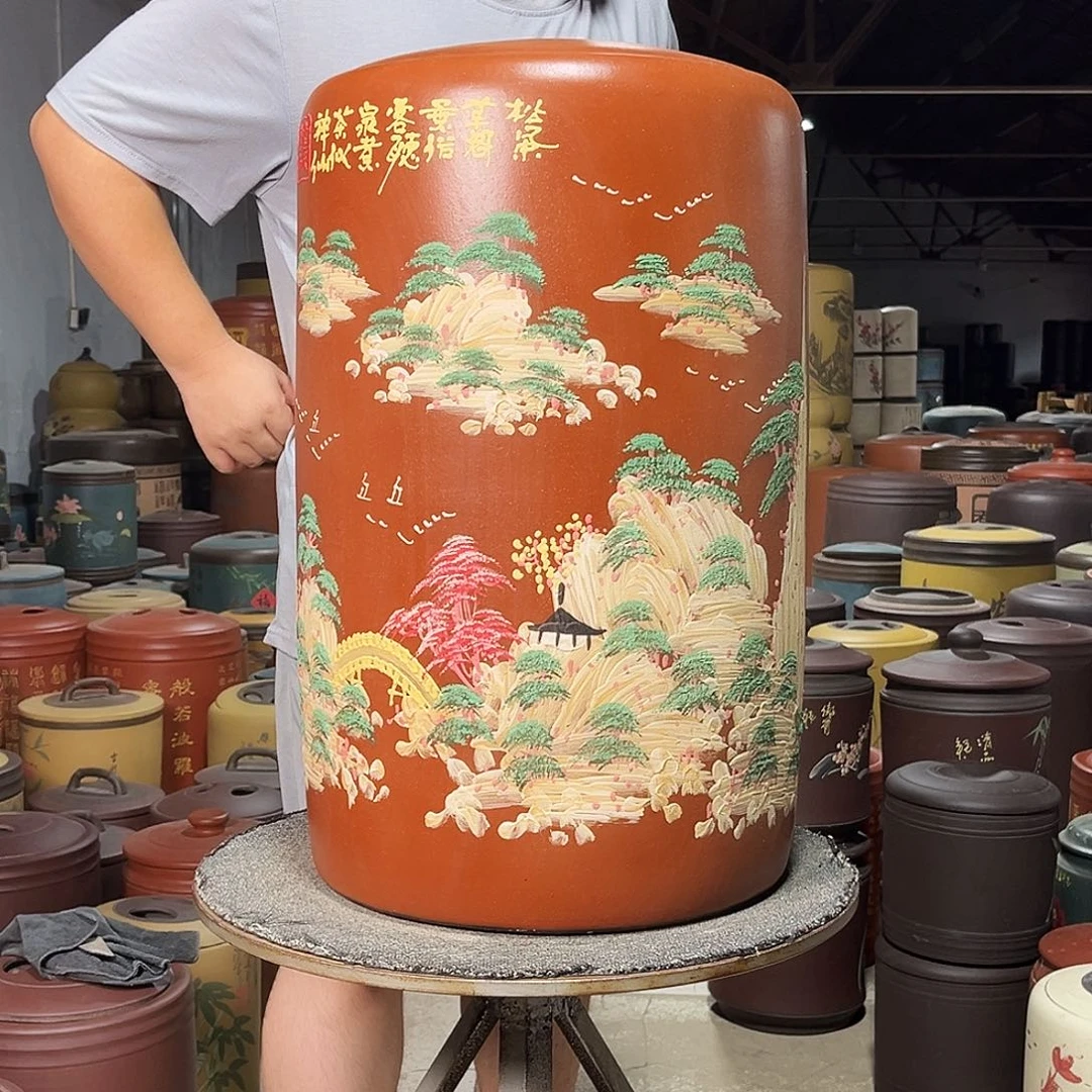 紫砂茶叶罐茶叶罐