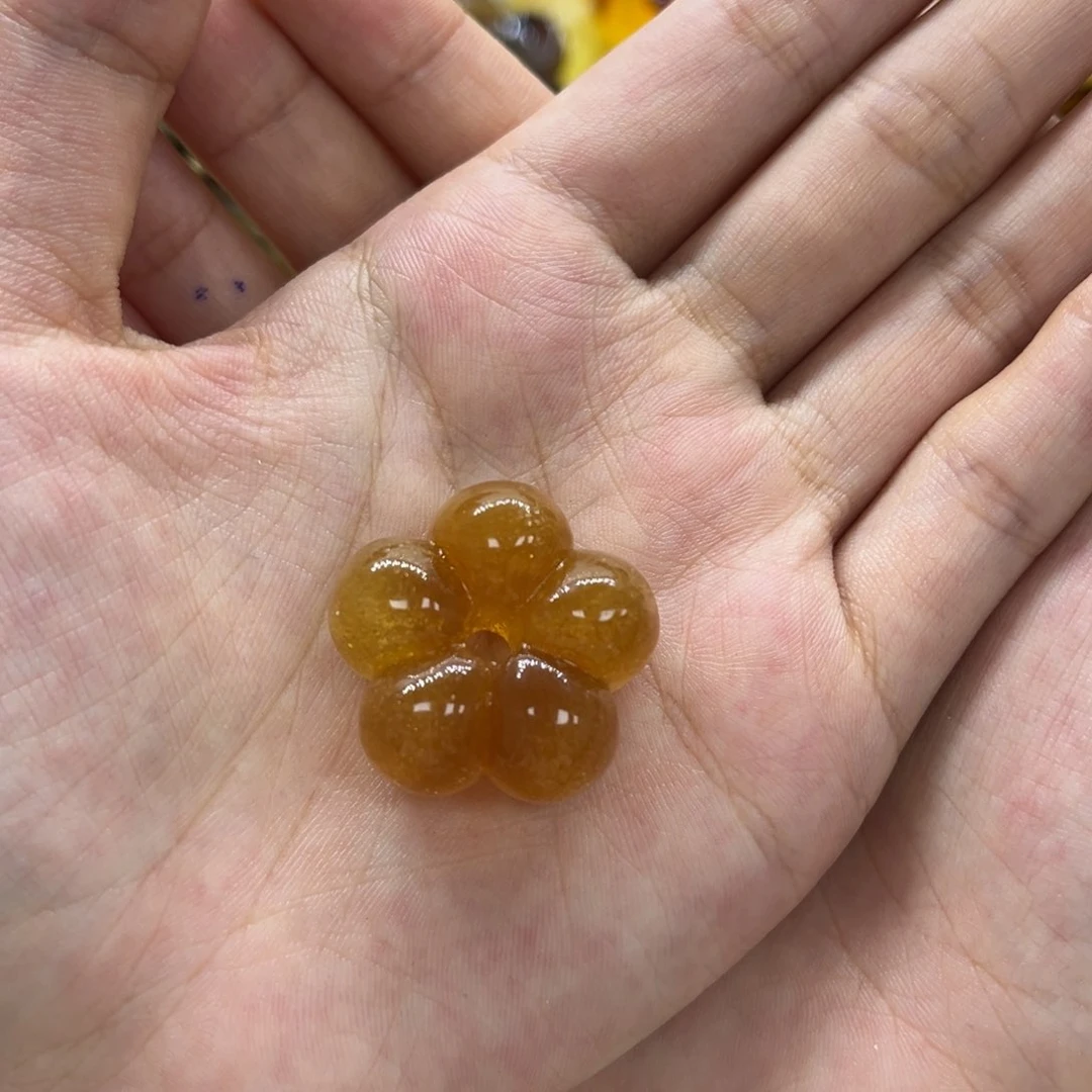 未镶嵌琥珀手链天然琥珀金沙5.8g