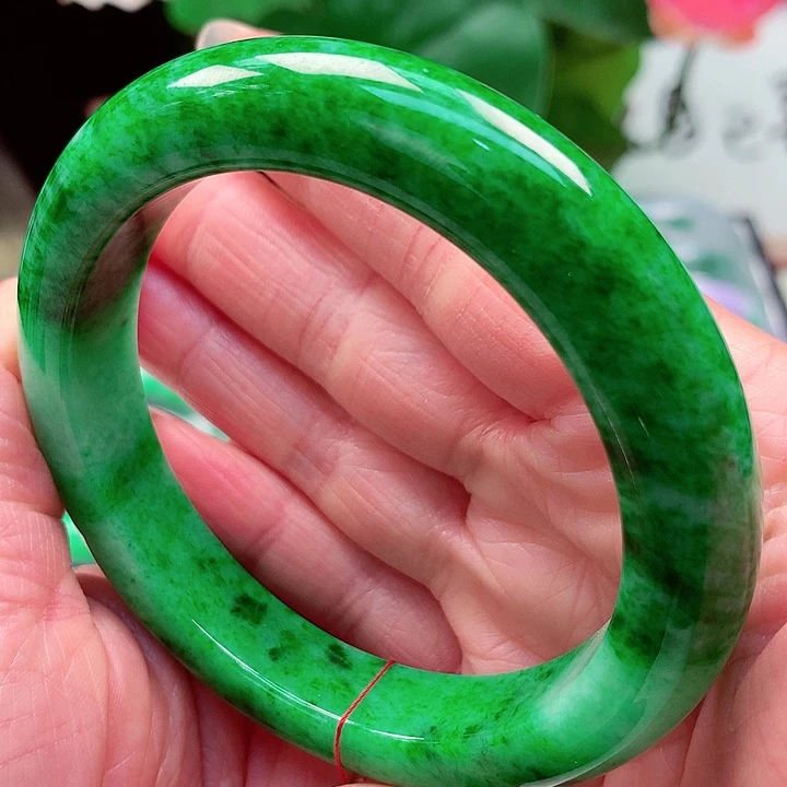 翡翠未镶嵌手镯天然翡翠手镯